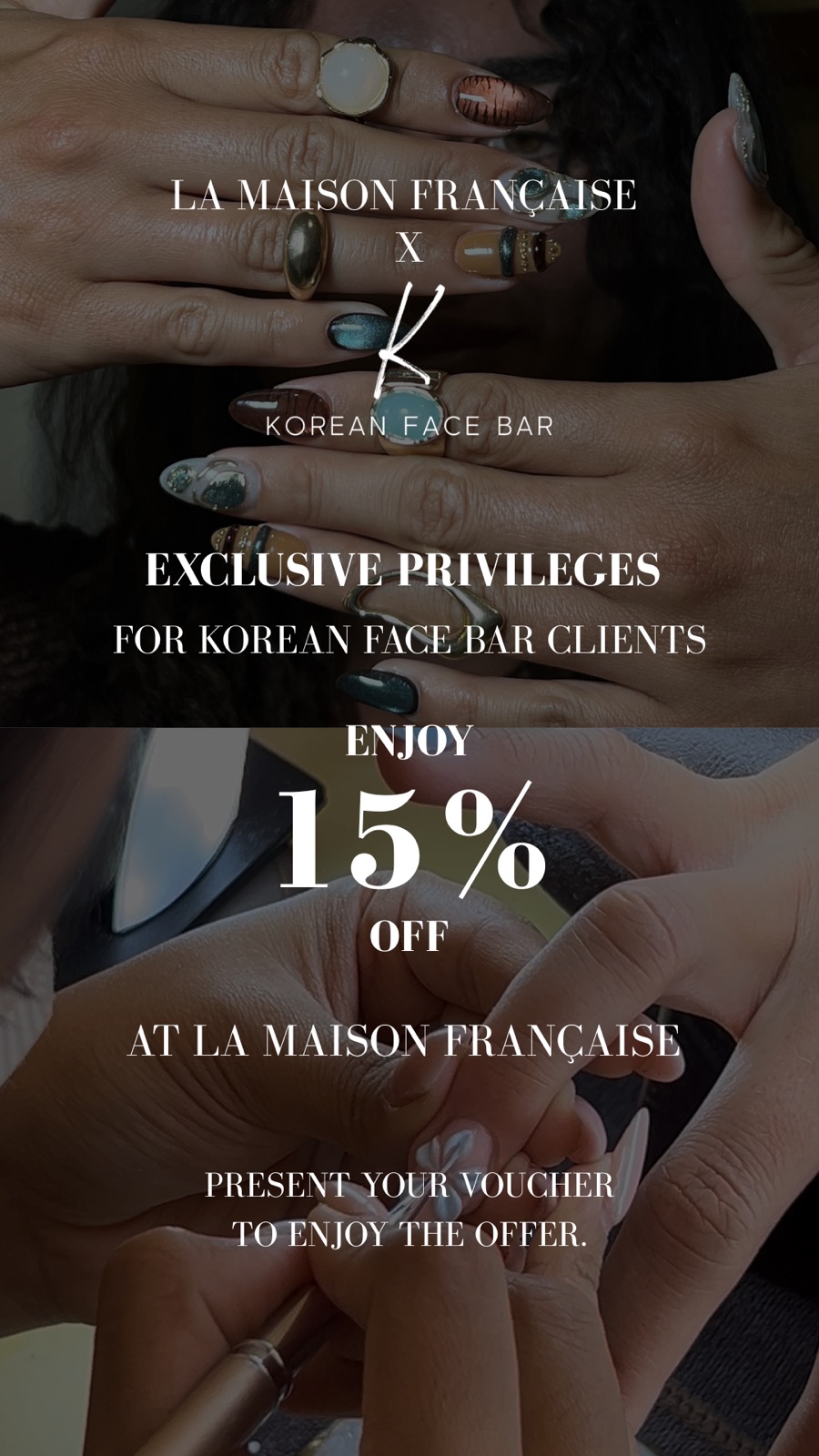 Korean Face Bar clients enjoy 15% off at La Maison Française Pererenan