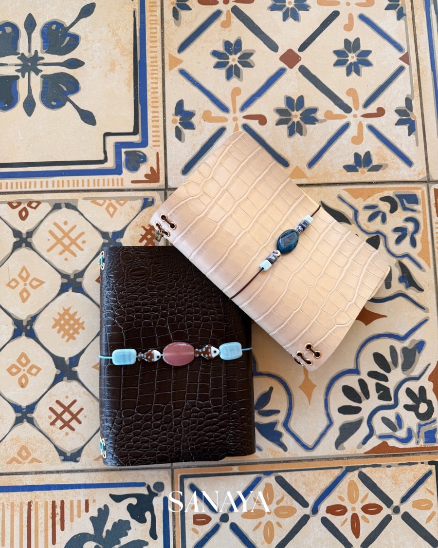 Sanaya Jewelry leather charm journals Canggu Bali